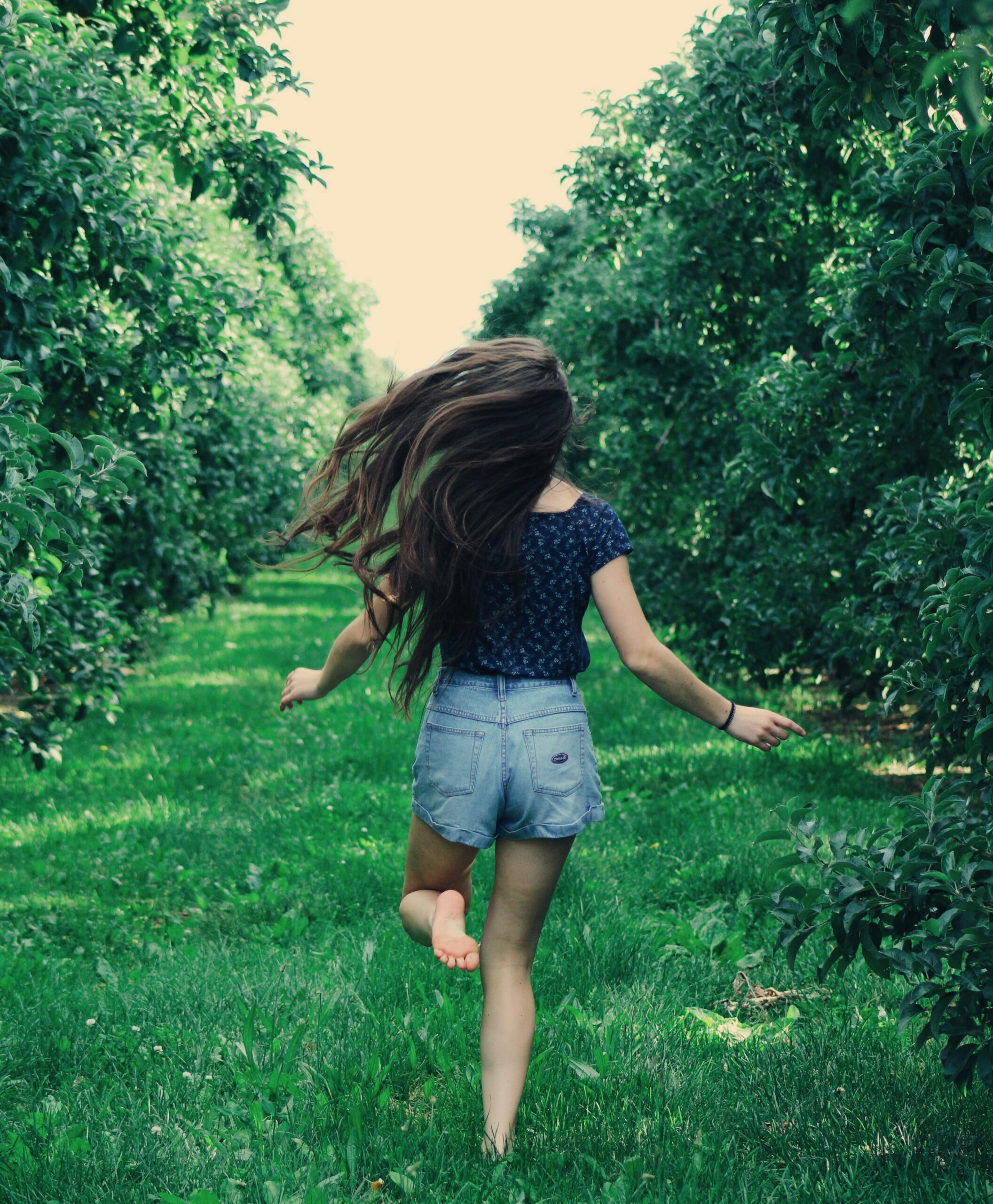 Woman running